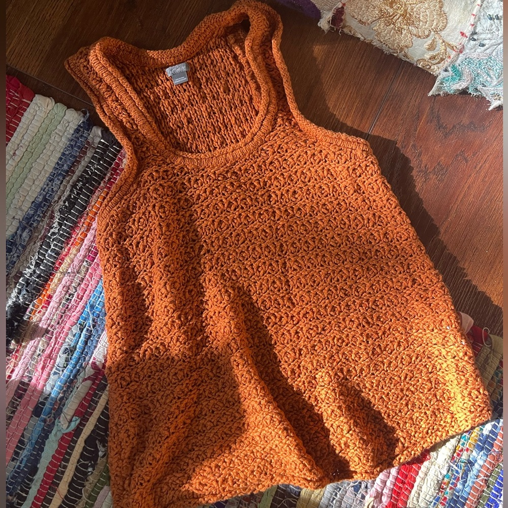 Knitted tank top
